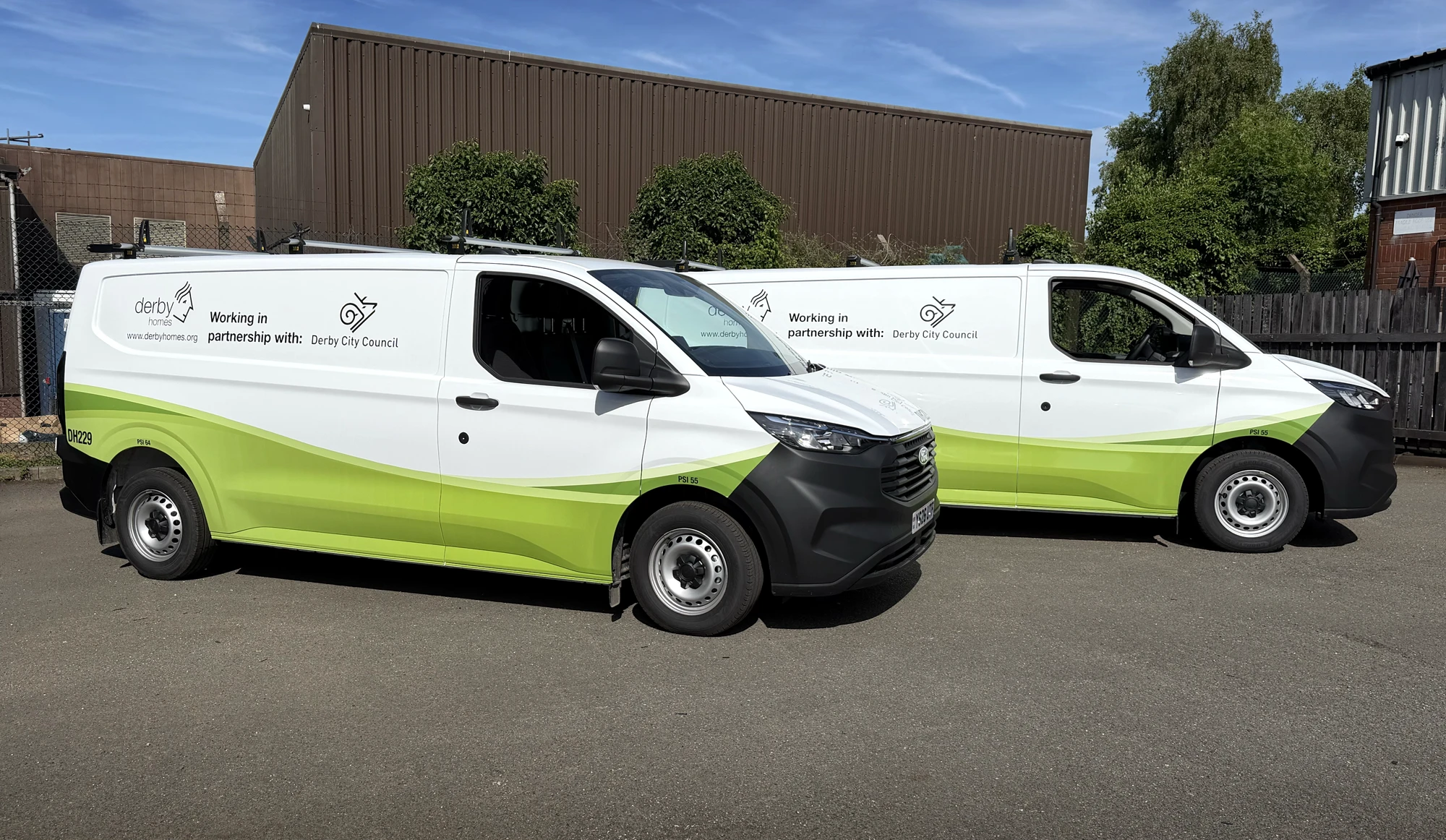 Derby City Council Vehicle Graphics