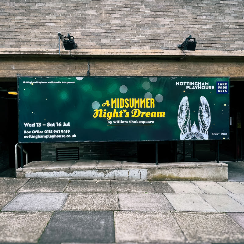 Large Format Billboard for Midsummer Night's Dream