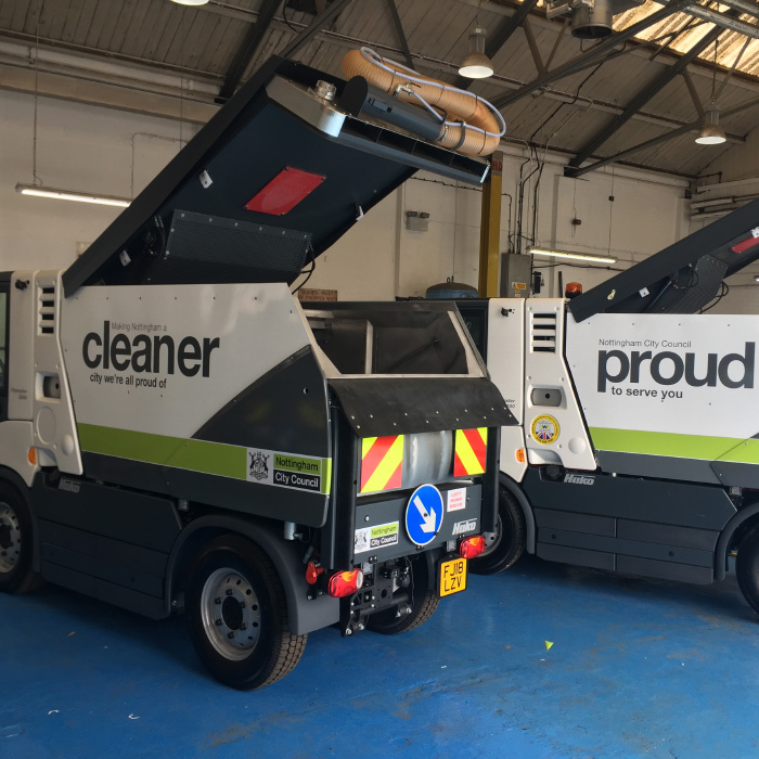 NCC Street Cleaner Fleet