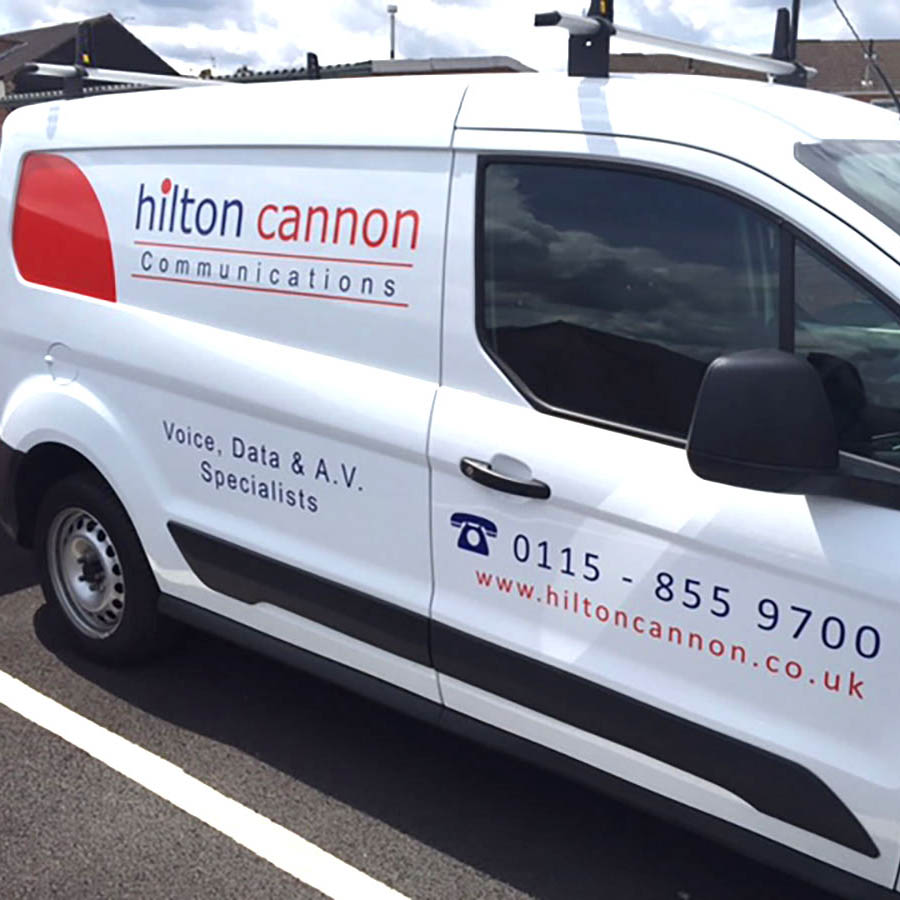 Hilton Cannon Van Graphics