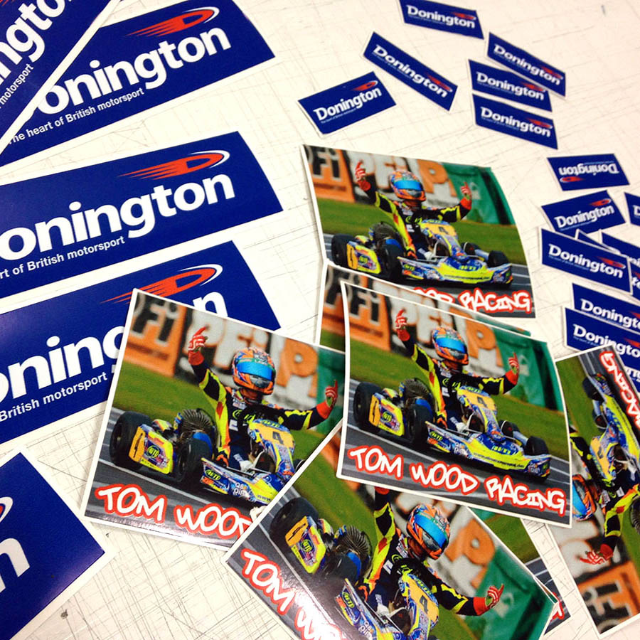 Donington Racing Stickers