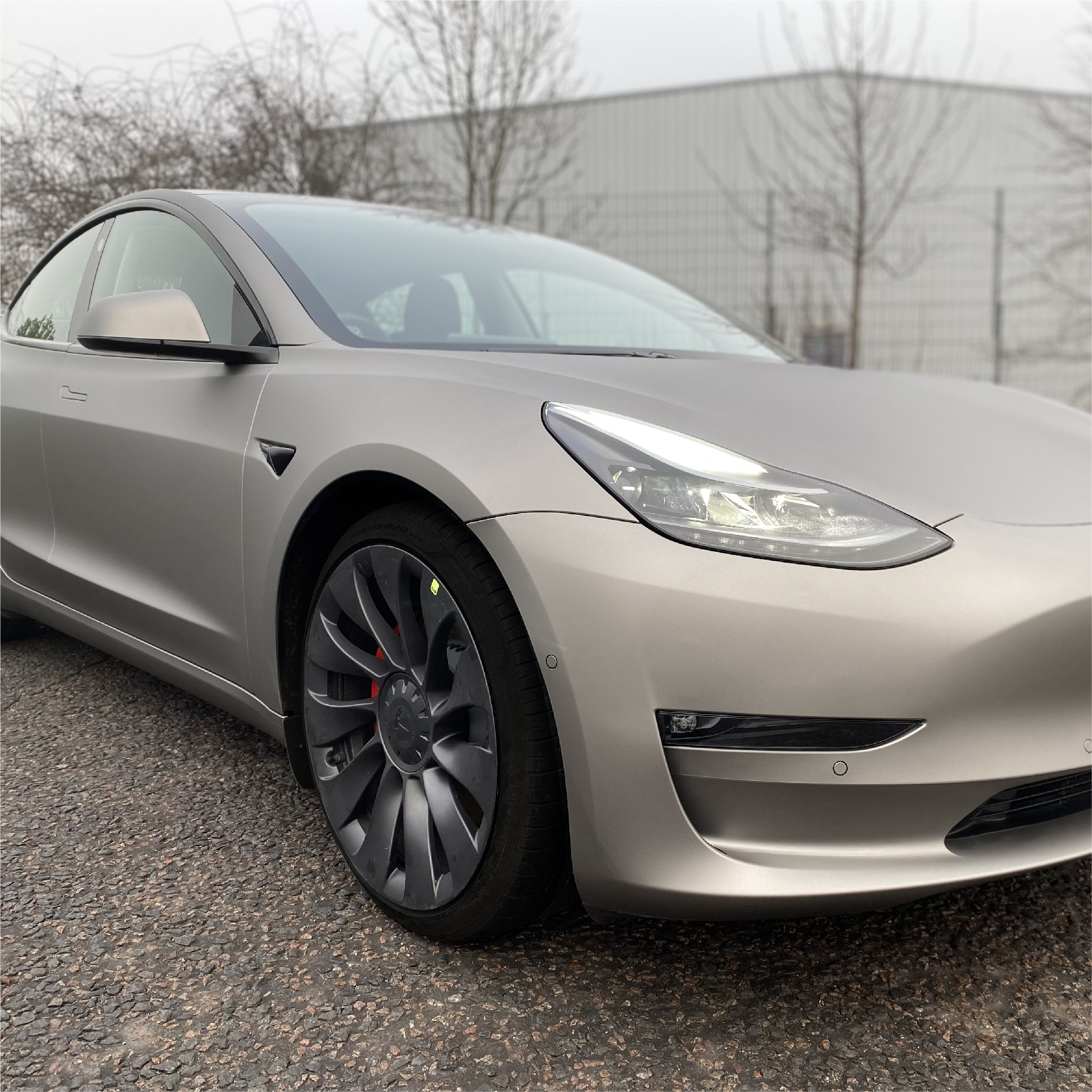 Tesla Car Wrap